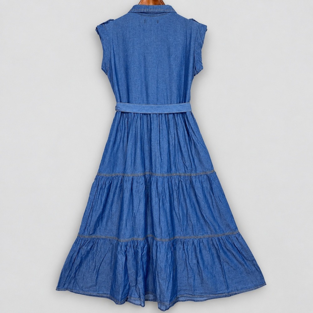 Anthropologie Meadow Rhodes XL Maxi Dress Cottage Romantic Coquette Feminine NWT - Picture 5 of 7